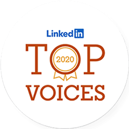 Insignia de LinkedIn Top Voices 2020